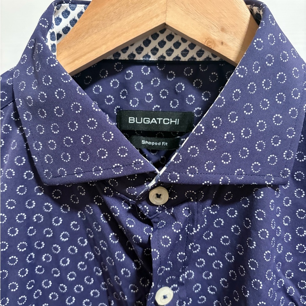 Bugatchi Men's Patterned Shirt NWT - image 1